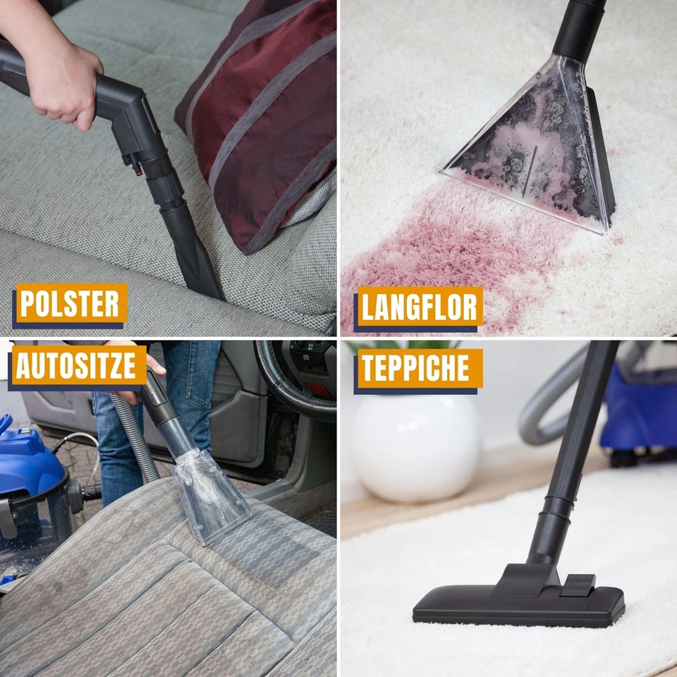 Waschsauger Nass Trockensauger XXL Polsterreiniger 1200W - Albatros HYDRO 7500 - Bild 4 von 4