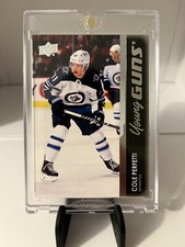 2021-22 Upper Deck Cole Perfetti Young Guns Rookie Card Winnipeg Jets RC. rookie card picture