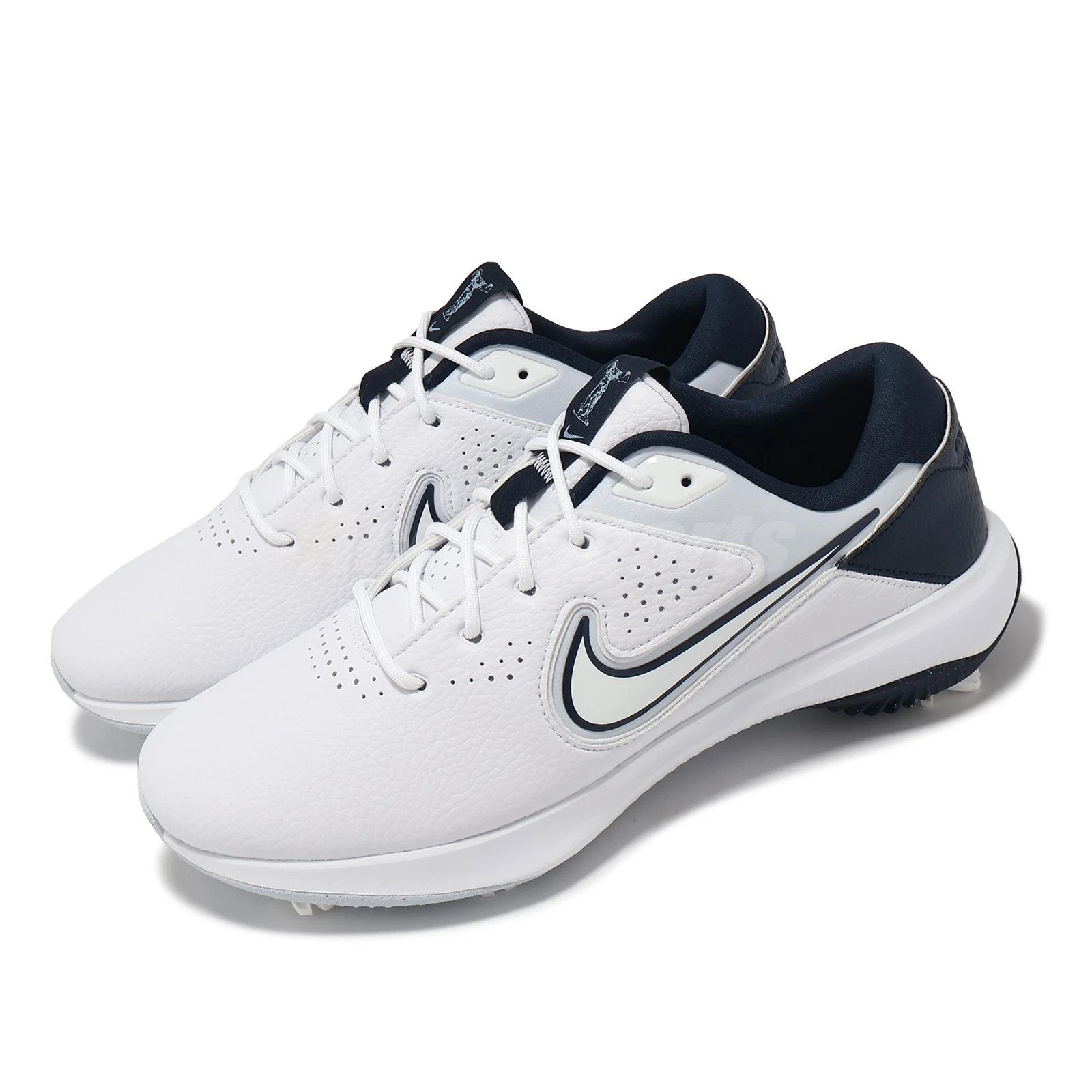 スニーカー Nike Victory Pro 3 Men's Golf Shoes (Wide) DX9028-102 Nike Victory Pro 3 Wide Golf Shoes Sneakers White/Obsidian
