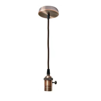 Fassung Lampenfassung Deckenleuchte Pendelleuchte 2M Bronze Rot JD03 SC0