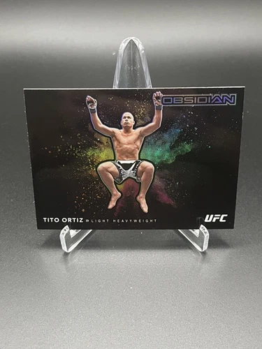 2023 Panini Chronicles Obsidian UFC Color Blast Tito Ortiz #BCB-TO *QTY AVAIL*