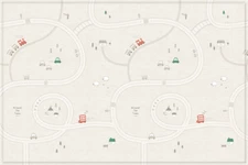 Parklon La Pure Soft Play Mat - Around Town + Fabric Beige
