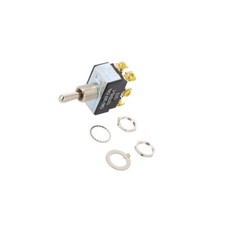12TS15-1 Switch: Lever Switch Pos: 3 DPDT ON-OFF-ON 20A/125VAC HONEYWELL
