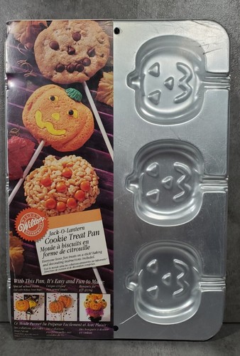 WILTON - 2105-8100 - JACK-O-LANTERN HALLOWEEN - Cookie Treat Pan - NEU