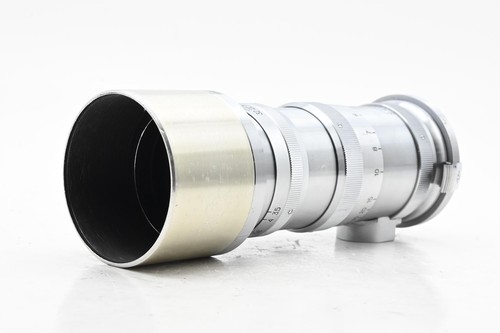 Nikon Nikkor 13.5cm 135mm f3.5 Q.C. Nippon Kogaku Rangefinder Lens Chrome #702 - Bild 2 von 8