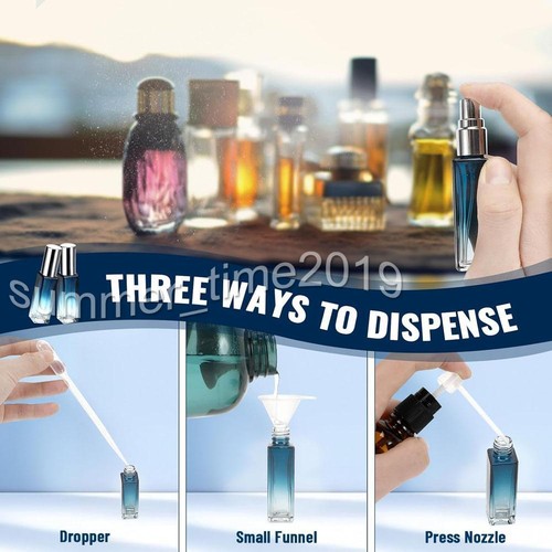 6 Stück Parfümzerstäuber Nachfüllbar Parfüm Abfüller Leer Parfum Zerstäuber 10ML - Bild 6 von 6