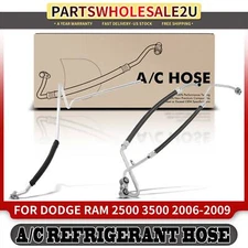 New 2Pcs A/C Suction & Discharge & Liquid Line Assembly for Dodge Ram 2500 3500