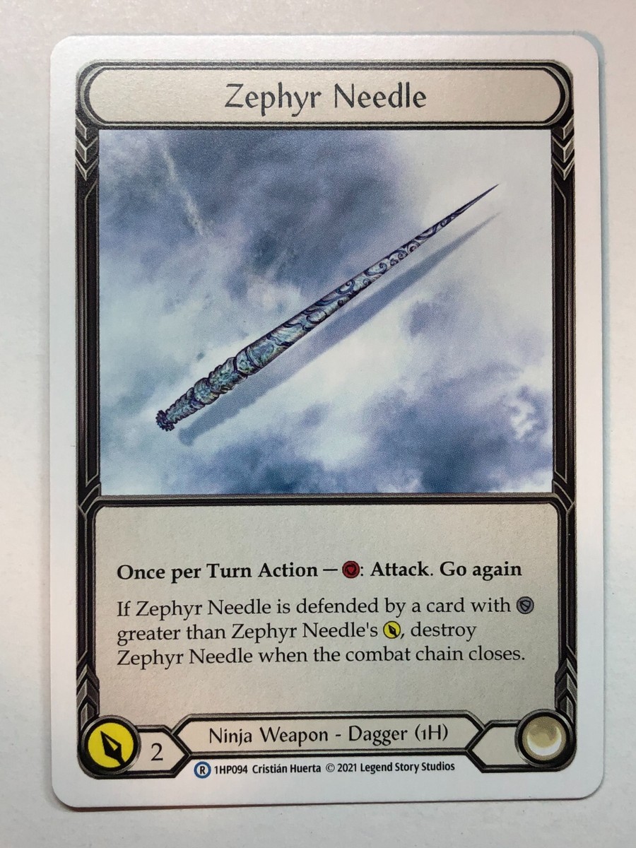 Flesh And Blood History Pack Vol.1 Zephyr Needle (1HP094) NM/M | eBay