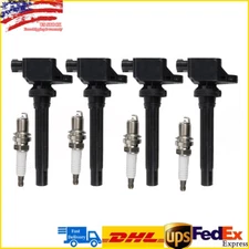 4pcs ignition coils & Spark Plugs for Suzuki Grand Vitara 2006-2008 UF562 2756