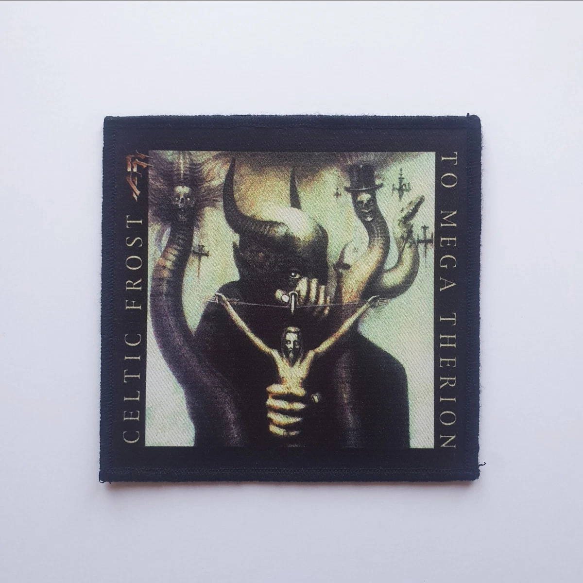 Celtic Frost To Mega Therion Printed Patch