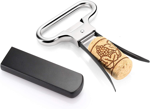 Ah-So Wine Opener Corkscrew Wine Bottle Opener Two-Prong Cork Puller - Picture 3 of 3