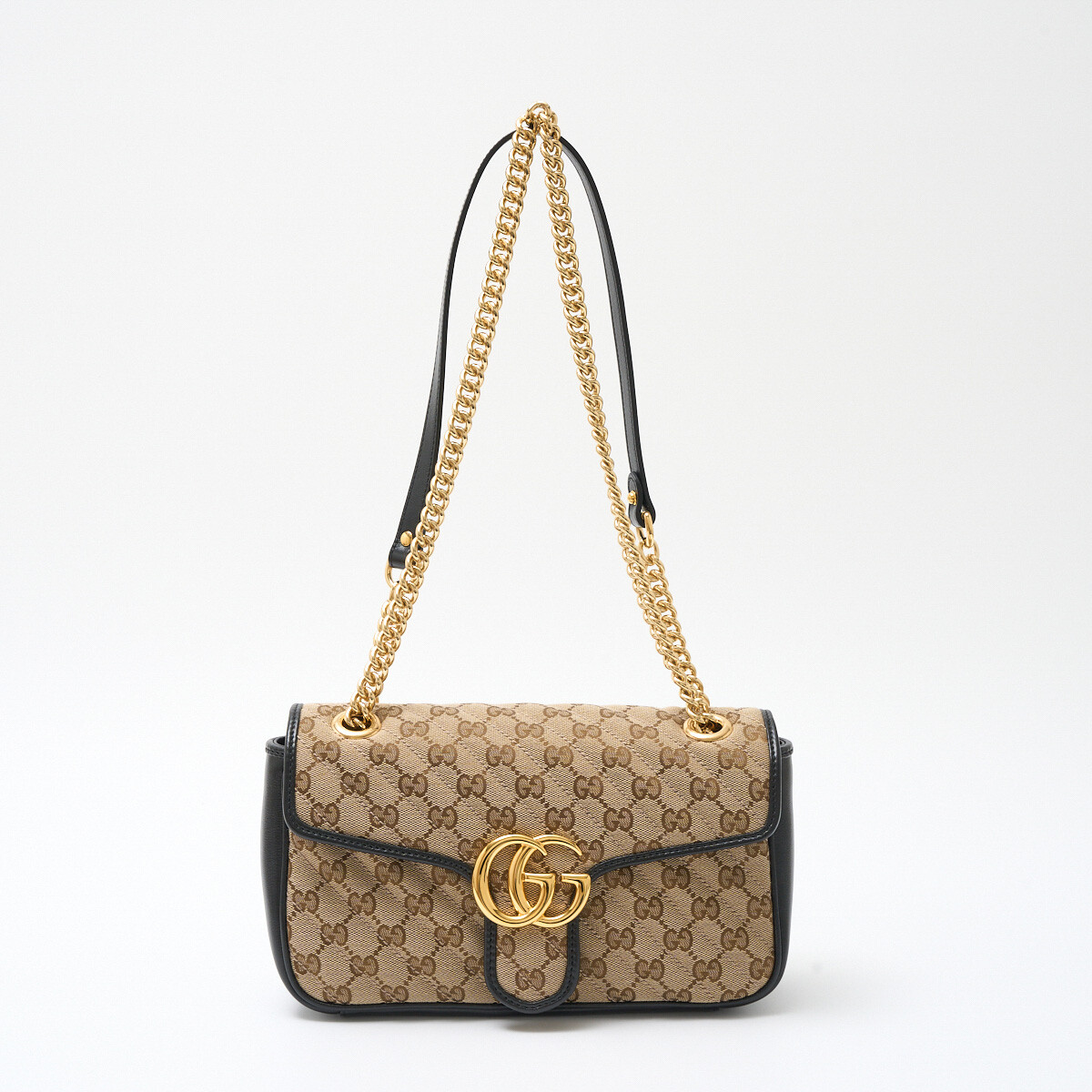 【GUCCI】GG MARMONT SMALL SHOULDER BAG◆443497AABZC Na Gucci Gg Marmont Small Shoulder Bag 443497 Canvas Leather