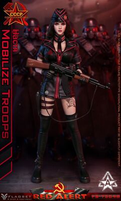 FLAGSET FS73048A Red Alert Soviet Mobilize Troop Female Sniper