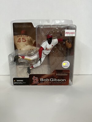 McFarlane Toys 2004 MLB Series 1 St. Louis Cardinals Bob Gibson