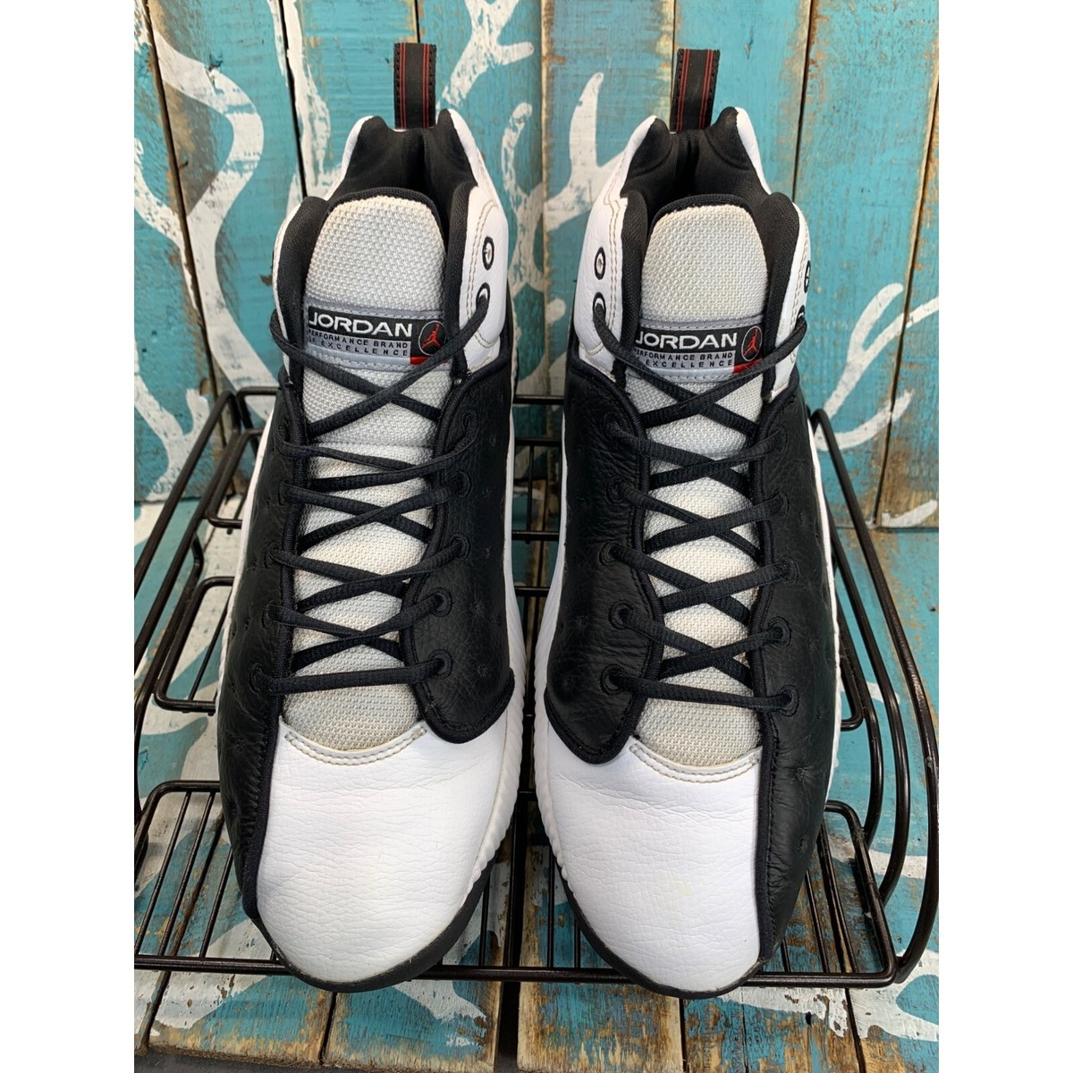 Nike Jordan Jumpman Team II Men's Shoes Black White 819175