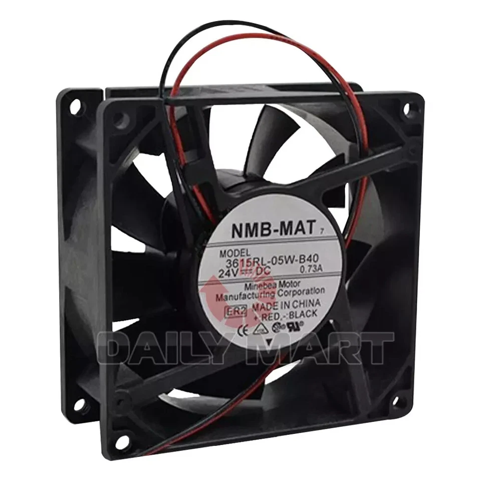 New In Box NMB 3615RL-05W-B40 Inverter Cooling Fan DC 24V 0.73A - Image 2 of 4