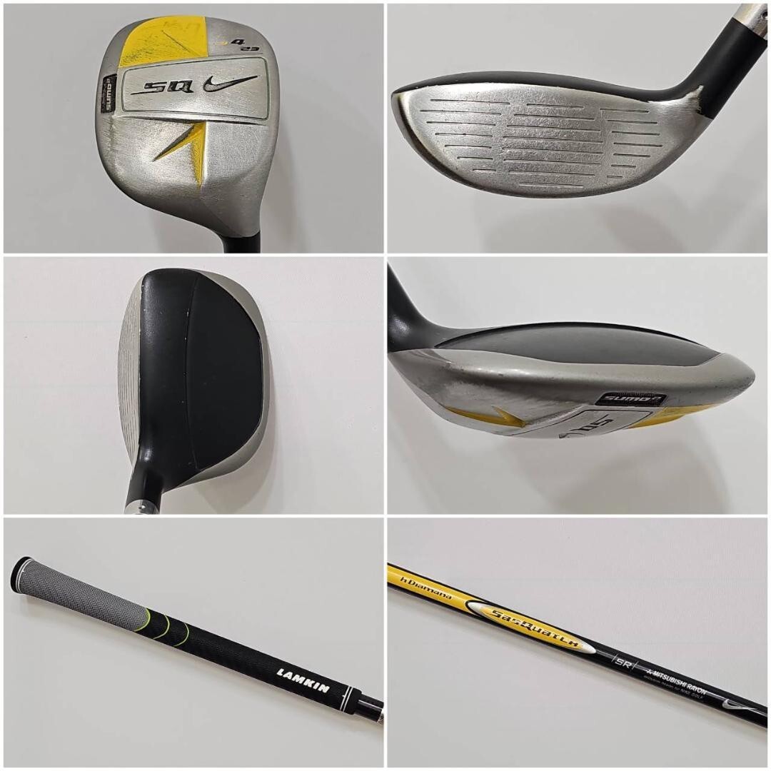 NIKE 1W 3W 5W クラブセット BB 6 S NIKE GOLF Club Set 1W 3W 5W 7W 5-9i Pw Sw PT 12pc RH