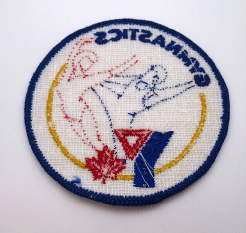 CVJM Gymnastik Patch Vintage Kanada zum Aufnähen gestickt sportliches Emblem - Bild 3 von 6