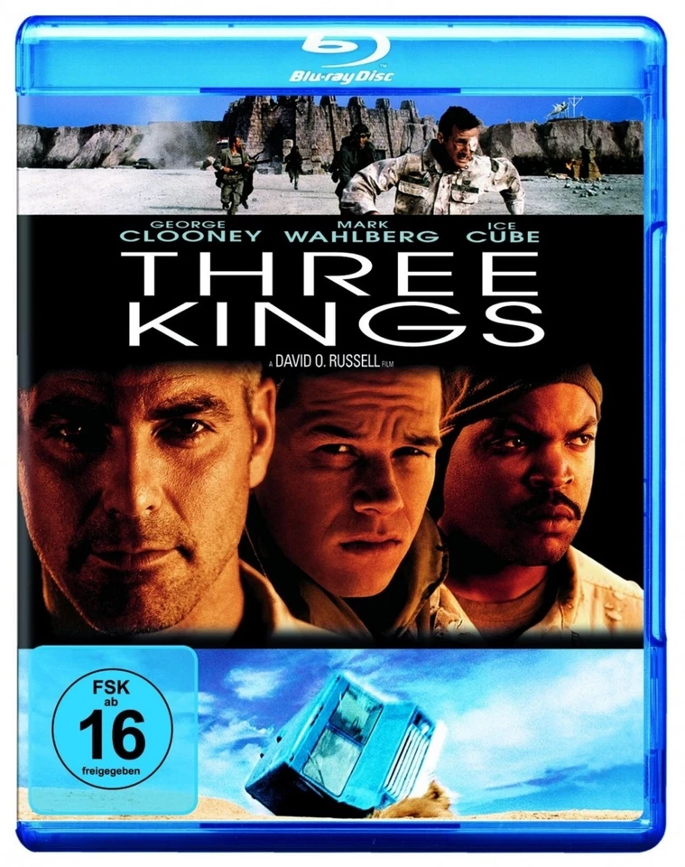 Three Kings (1999)[Blu-ray/Neu/OVP] George Clooney, Mark Wahlberg, Ice Cube, Jud - Bild 1 von 2