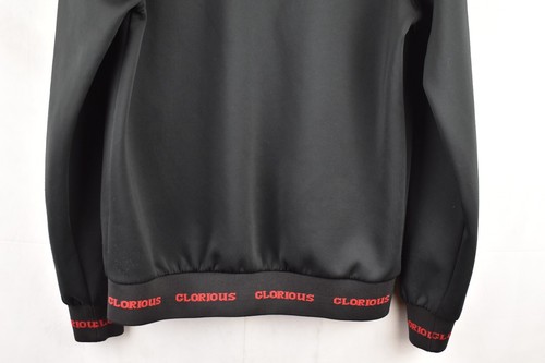 Glorious Gansta Mens Zip Up Hooded Sweatshirt Jumper Black Size S - 第 8/8 張圖片