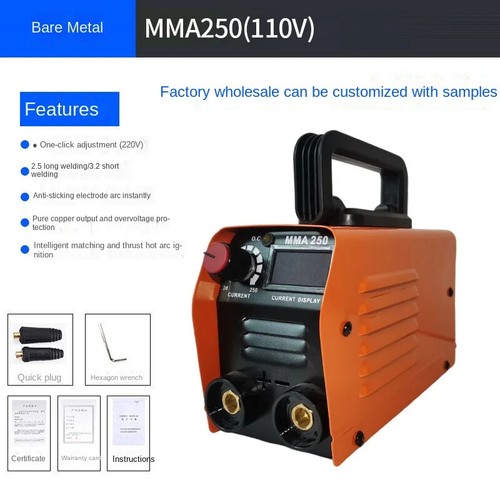 Small Household Dual Voltage Inverter Copper Core Electric Welding Machine 220V - Bild 8 von 12