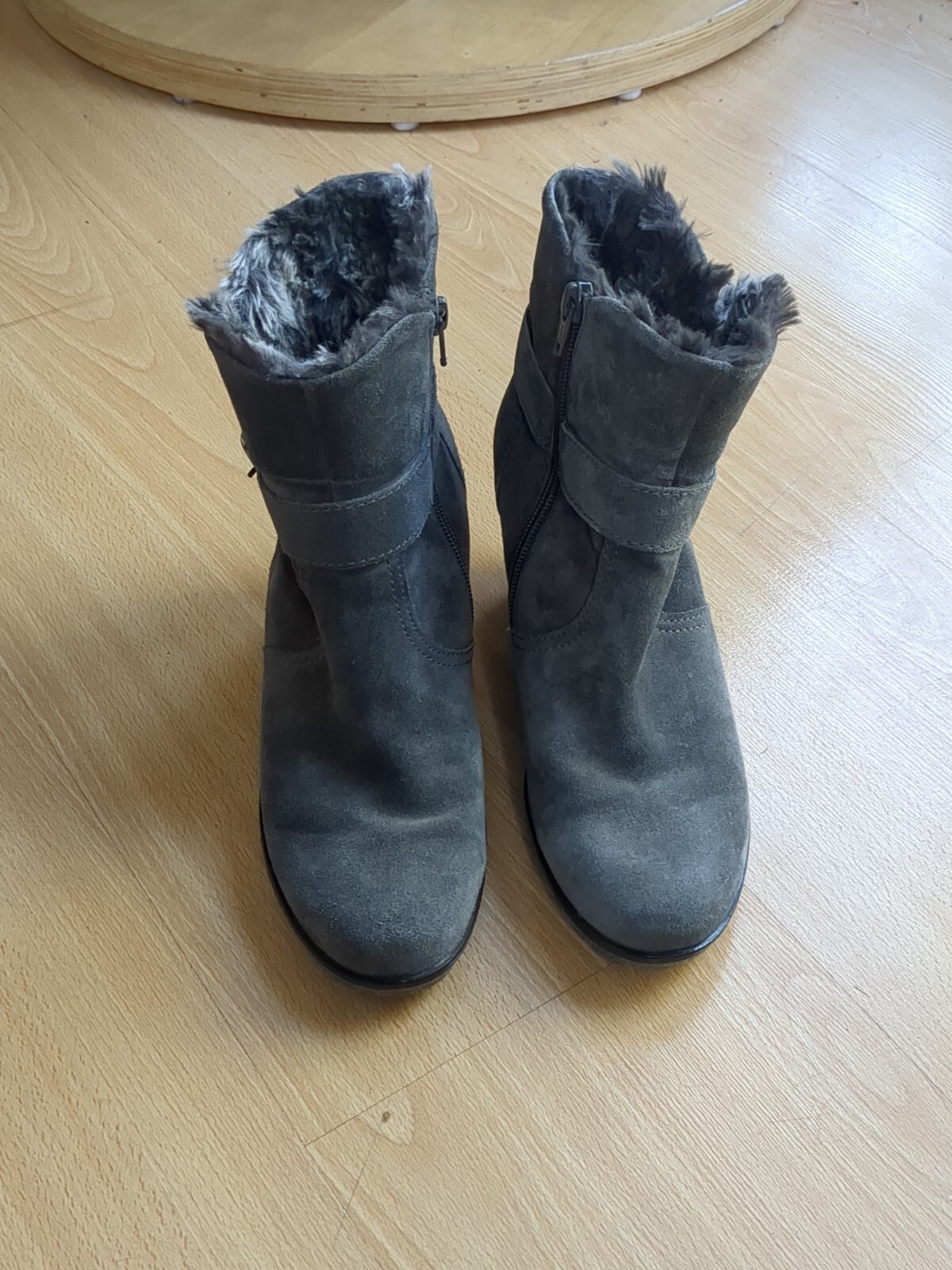 gabor fur lined boots