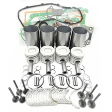 Overhaul Rebuild Kit for Isuzu 4BD1 4BD1T 3.9L Hitachi Excavator ISUZU NPR NQR