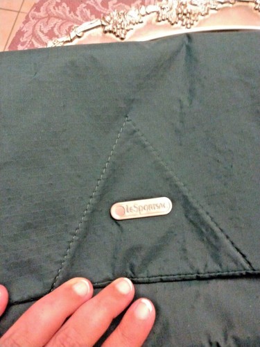 Lesportsac envelope style Vintage Rare style bag Teal crossbody travel- shoulder - Picture 3 of 6