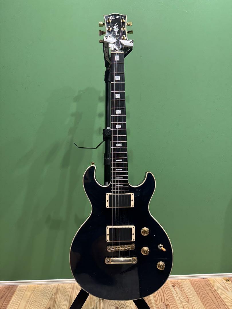 Gibson Longhorn Double Cutaway レア　希少 Gibson Longhorn Double Cutaway 2008 Black Electric Guitar