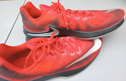 Nike Air Max Infuriate Low Red Silver Black HTF Men’s size15 Shoes 852457-600 - Picture 5 of 14