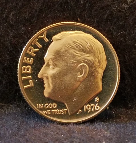 1976-S Roosevelt Dime Proof — photo from the most recent tracked eBay sale