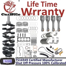 G4KJ 2.4L Engine Rebuild Kit Crankshaft Fit Hyundai Sonata Kia Optima Sorento US