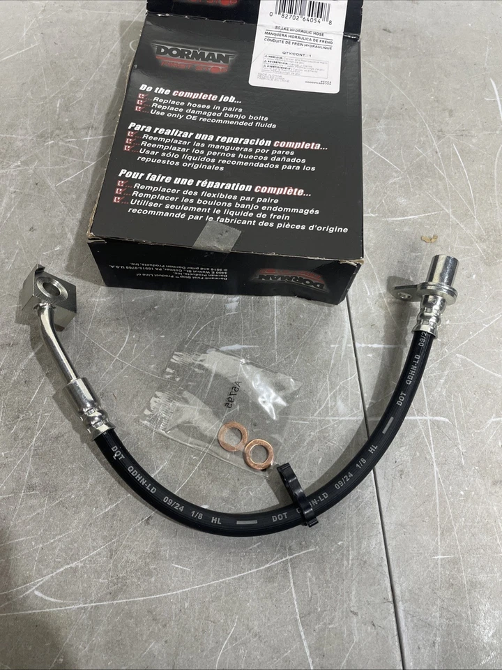 Manguera hidráulica de freno Dorman H620936 para 06-19 Dodge Ram 1500 1500 Classic Foto 3 de 3