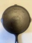 Antique Griswold Cast-Iron Double Skillet Top 80 Sits Flat 1103 Large Block Logo