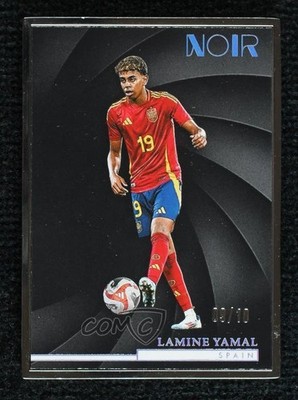 2024-25 Panini Noir Silver Frame 9/10 Lamine Yamal #16 7f0