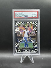 2023 Panini Select Kobie Turner Concourse Die Cut RC ZEBRA SSP CASE HIT PSA 10