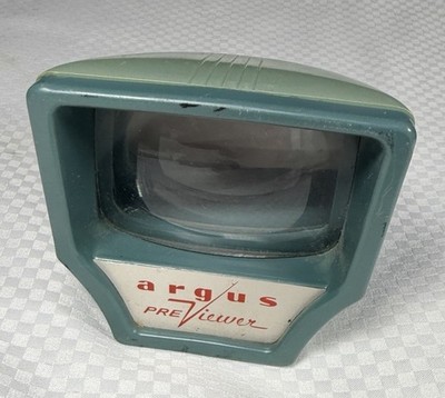 Vintage Argus Previewer 35mm Slide Viewer Green Mid Century Retro 660