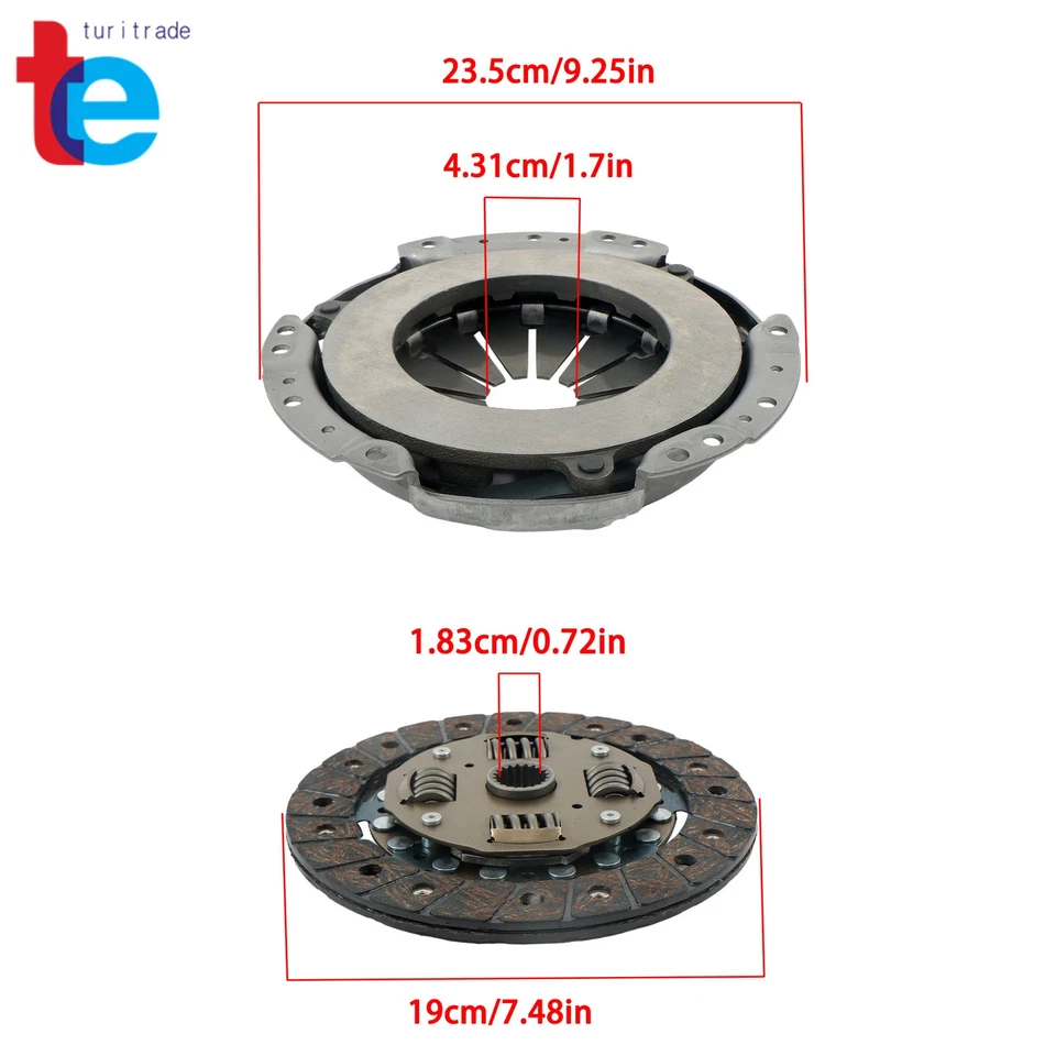 Kit de embrague de transmisión de 1,3 L para Suzuki Samurai 85-95 Sidekick 1989 SJ4131 1985 Foto 2 de 4