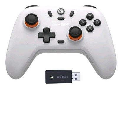 GameSir Nova Lite 2.4g Wireless Controller for Windows PC, Lite(White) 