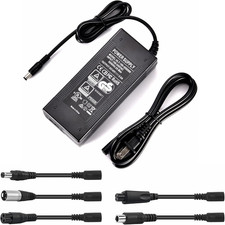 Cargador scooter electrico de el 42V 2A con 6 conectores universales portatil