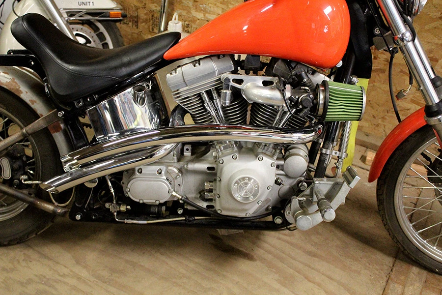 Juego de tubos de arrastre cromados de radio curvo de 2 pulgadas para Harley Davidson Foto 3 de 4