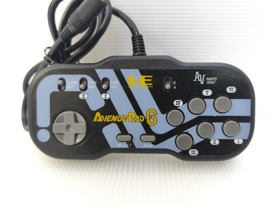 Manette PC Engine 6 Boutons Avenue Pad 6 - NEC - Occasion Japon - NTSC-J