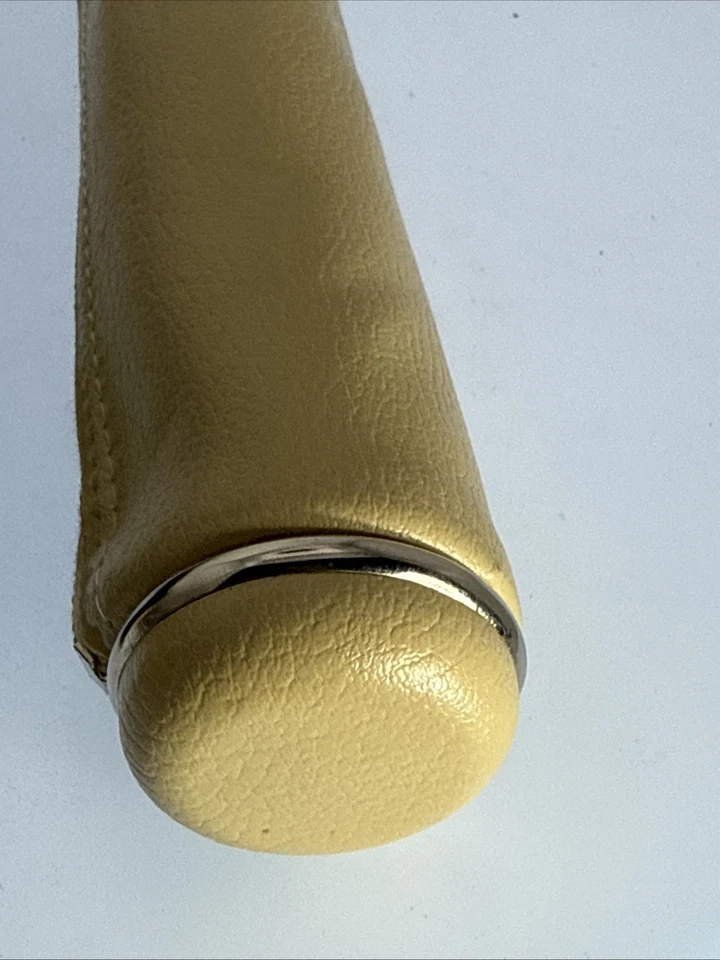 "Paraguas de alta moda vintage nuevo en stock color crema por Shaw 35"" a través de la caja" Foto 2 de 4