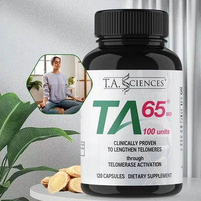 Ta 65 Telomer Supplement ZellverjüNgung Telomerase VerläNgerung 120 Kapseln - Bild 1 von 4