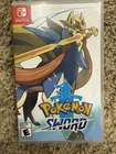 Pokemon Sword Nintendo Switch Game Complete Case Cartridge 2019 RPG