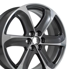 Set(4) 4154 Charcoal 20x8 OEM Buick Enclave Rims 6X120 +50ET
