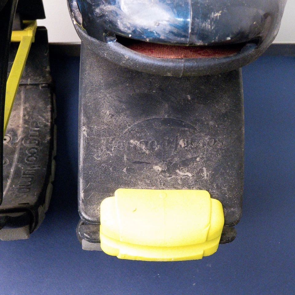 Sapatos de salto Kangoo KJXR3 X-Rebound masculino tamanho grande G preto amarelo - Imagem 4 de 4