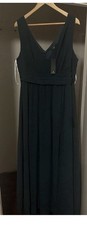 NWT Lulus dark green formal dress-Size L