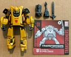 Transformers Studio Series 01 Gamer Edition Bumblebee Figure COMPLETE