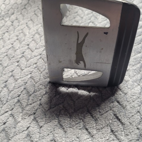 Club de Golf Putter Mazo Desplazado Derecha Slazenger Eje de Acero Empuñadura Original 34" - Imagen 8 de 13